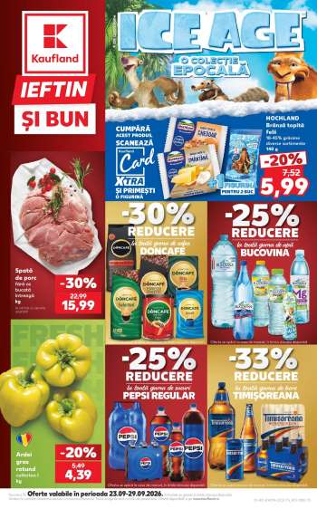 Cataloage Kaufland - 23.09.2026 - 29.09.2026.