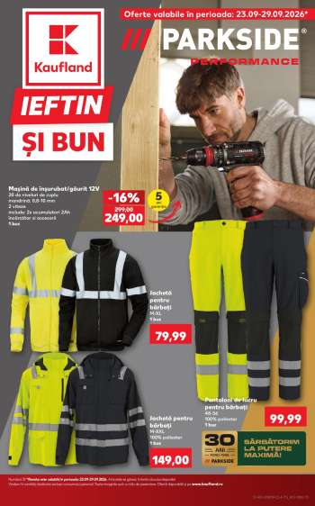 Cataloage Kaufland - 23.09.2026 - 29.09.2026.