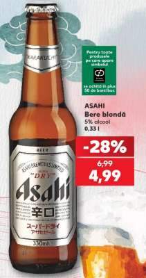 ASAHI Bere blondă