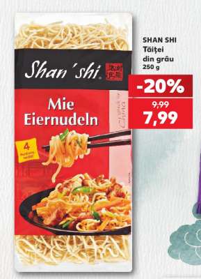 SHAN SHI Tăiței din grâu 250 g