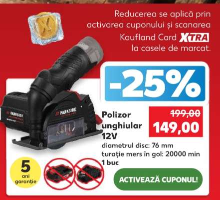 Polizor unghiular 12V