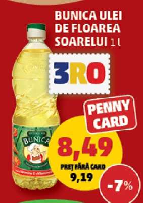 Bunica Ulei de Floarea Soarelui 1L