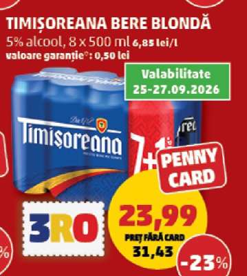 TIMIŞOREANA Bere blondă