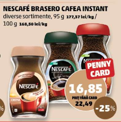 NESCAFÉ BRASERO Cafea instant