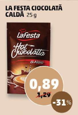 LA FESTA CIOCOLATĂ CALDĂ 25 g