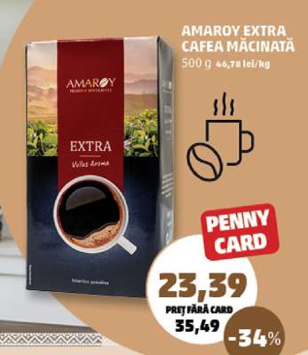 AMAROY EXTRA CAFEA MĂCINATĂ