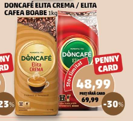 DONCAFÉ ELITA CREMA / ELITA CAFEA BOABE 1kg