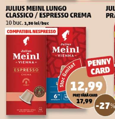 Julius Meinl Lungo Classico / Espresso Crema