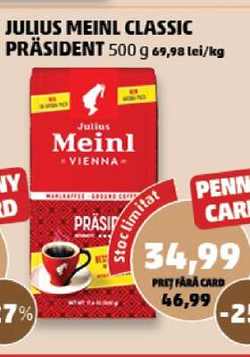 JULIUS MEINL CLASSIC PRÄSIDENT 500 g