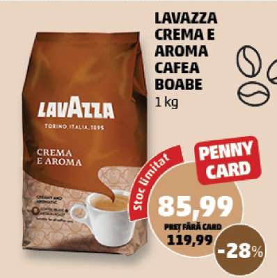 Lavazza Crema e Aroma Cafea Boabe 1 kg