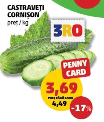 Castraveți cornișon