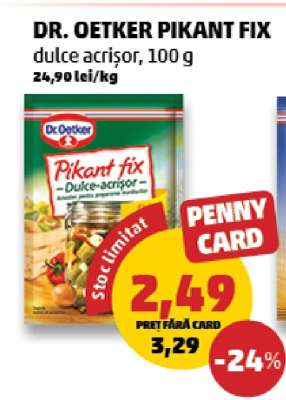 DR. OETKER PIKANT FIX
