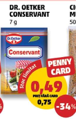 DR. OETKER CONSERVANT