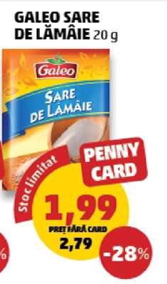 GALEO SARE DE LĂMÂIE 20 g