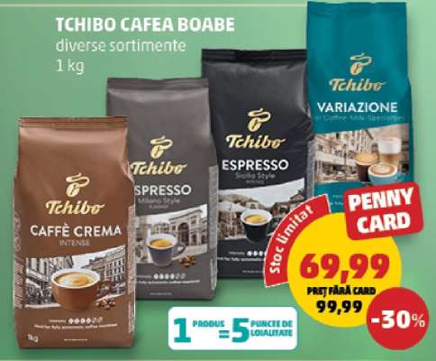 TCHIBO CAFEA BOABE
