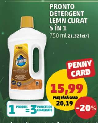PRONTO DETERGENT LEMN CURAT 5 IN 1