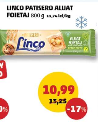 LINCO PATISERO ALUAT FOIETAJ 800 g