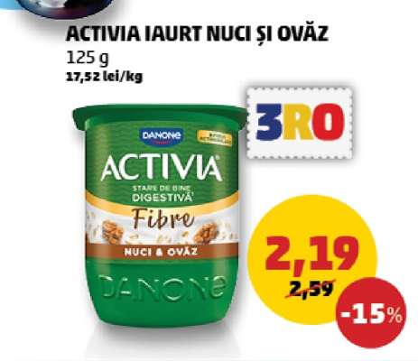 ACTIVIA IAURT NUCI ȘI OVĂZ