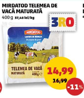 Mirdatod Telemea de Vacă Maturată