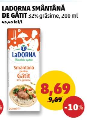 LADORNA SMÂNTÂNĂ DE GĂTIT