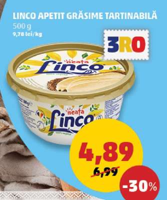 LINCO APETIT Grăsime tartinabilă