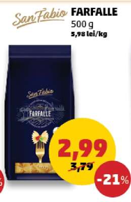 San Fabio FARFALLE