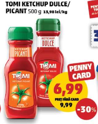 TOMI Ketchup dulce / picant