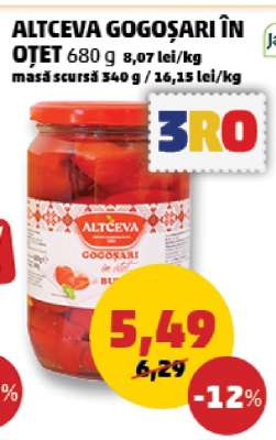 ALTCVA GOGOȘARI ÎN OȚET