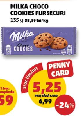 MILKA CHOCO COOKIES FURSECURI
