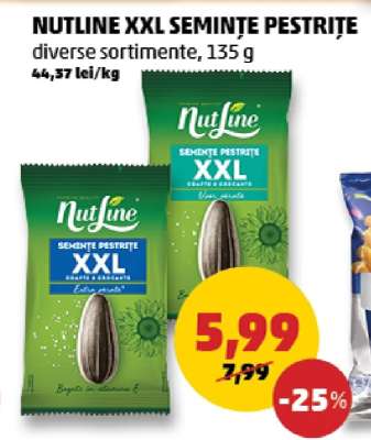 NUTLINE XXL SEMINTE PESTRITE