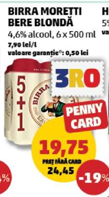 BIRRA MORETTI Bere blondă