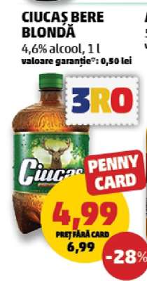 CIUCAŞ Bere blondă