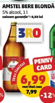AMSTEL Bere blondă