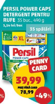 PERSIL POWER CAPS DETERGENT PENTRU RUFE