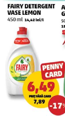FAIRY DETERGENT VASE lemon