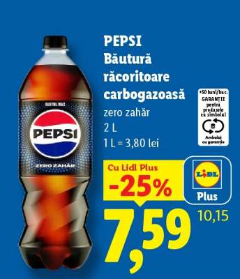 PEPSI Băutură răcoritoare carbogazoasă