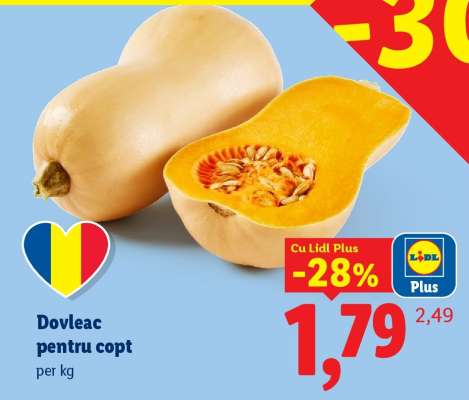 Dovleac pentru copt
