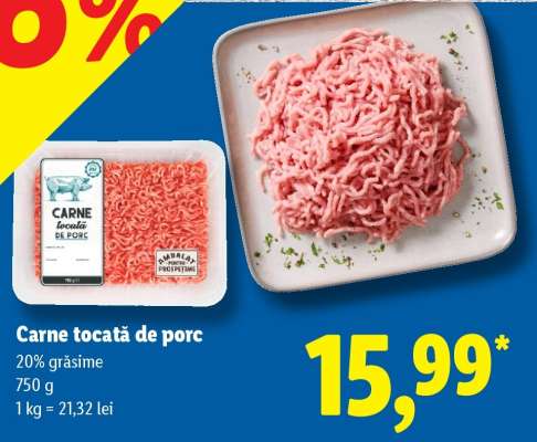 Carne tocată de porc