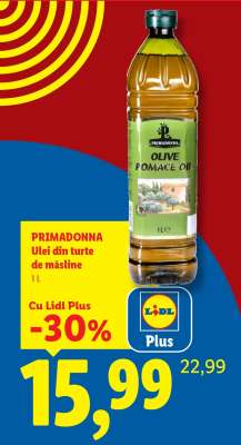 Primadonna Ulei din turte de măsline