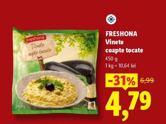 Freshona Vinete coapte tocate