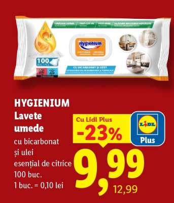 HYGIENIUM Lavete umede