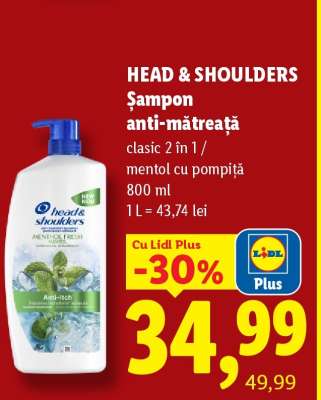 Head & Shoulders Șampon Anti-Mătreață