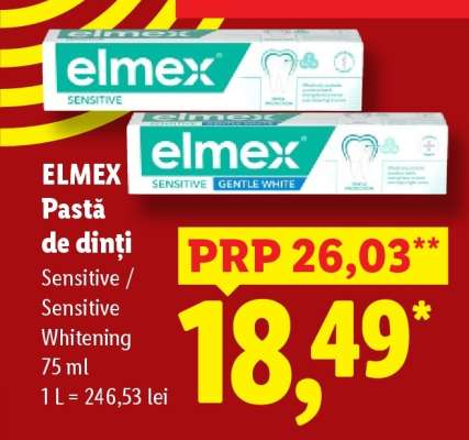 ELMEX Pastă de dinți