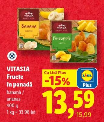 VITASIA Fructe în panadă