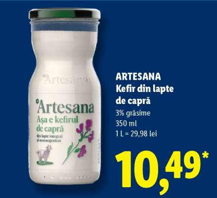 Artesana Kefir din lapte de capră