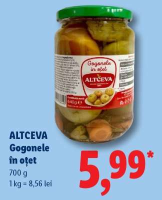 ALTCEVA Gogonele în oțet