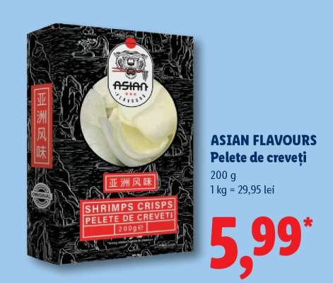 Asian Flavours Pelete de creveți
