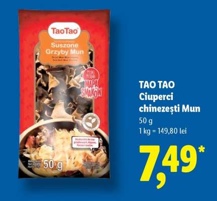 TAO TAO Ciuperci chinezești Mun