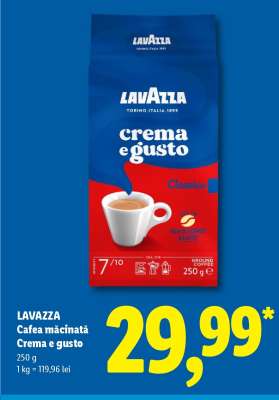 LAVAZZA Cafea măcinată Crema e gusto