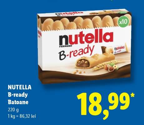 NUTELLA B-READY Batoane